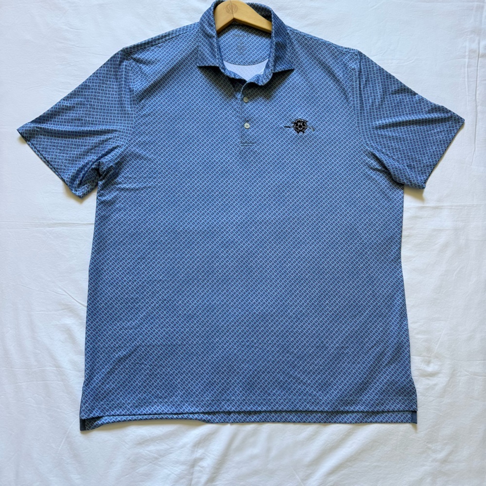 Jonnie-O Men’s Blue Polo Shirt XL – Classic Comfortable Short Sleeve